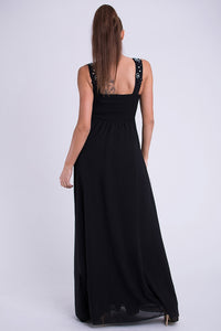 EVA & LOLA DRESS - BLACK 10011-2