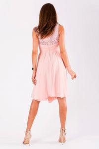 EVA&LOLA  DRESS POWDER PINK 51003-1