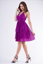 Load image into Gallery viewer, EVA &amp; LOLA DRESS intense violet 58005-1
