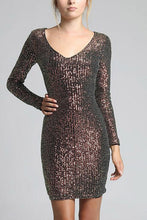 Load image into Gallery viewer, SOKY SOKA  DRESS GOLD 62012-2

