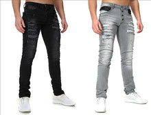 Load image into Gallery viewer, CRSM DESTROYED JEANS FOR MEN - 16001-2
