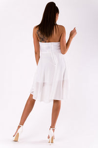 EMAMODA dress- WHITE 48030-1