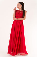 Load image into Gallery viewer, EVA &amp; LOLA DRESS ROYAL RED 60005-6
