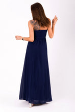 Load image into Gallery viewer, EVA&amp;LOLA  DRESS NAVY BLUE 51009-6
