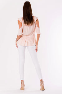 BLOUSE -POWDER PINK 48027-3