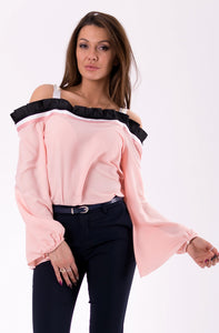 BLOUSE -POWDER PINK 46031-2