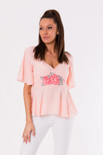 Load image into Gallery viewer, BLOUSE -POWDER PINK 48006-1
