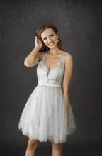 Load image into Gallery viewer, SENAT PRINCESS DRESS SILVER 64009-2
