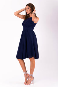 EVA&LOLA  DRESS NAVY BLUE 51003-3