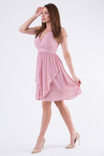 Load image into Gallery viewer, EVA &amp; LOLA DRESS OLD PINK 58005-4
