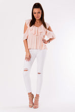 Load image into Gallery viewer, BLOUSE -POWDER PINK 48027-3
