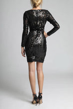 Load image into Gallery viewer, SOKY SOKA  DRESS BLACK 62007-3
