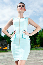 Load image into Gallery viewer, 3507-2 a vest dress with no sleeves - mint sorbet
