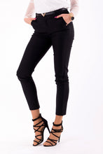 Load image into Gallery viewer, TROUSERS+BELT -BLACK 46010-2
