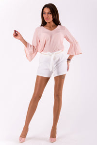 BLOUSE -POWDER PINK 46030-3