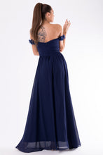 Load image into Gallery viewer, EVA &amp; LOLA DRESS NAVY BLUE 54002-3
