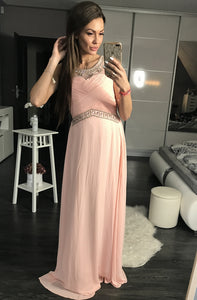 EVA & LOLA DRESS powder pink 44003-1