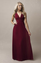 Load image into Gallery viewer, SENAT STYLISH  DRESS BURGUNDY 65004-1
