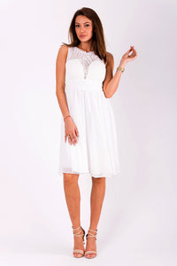 EVA&LOLA  DRESS WHITE 51003-5