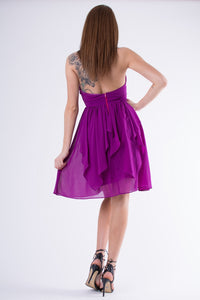 EVA & LOLA DRESS intense violet 58005-1