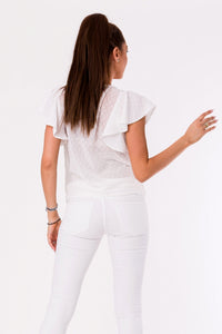 BLOUSE -WHITE 48028-1