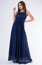 Load image into Gallery viewer, EVA &amp; LOLA DRESS NAVY BLUE 58001-2
