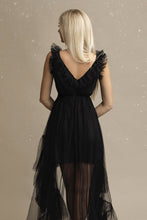 Load image into Gallery viewer, SENAT PRINCESS DRESS BLACK 67001-2
