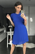 Load image into Gallery viewer, PINK BOOM  DRESS COBALT 44014-1
