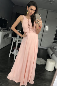 EVA & LOLA DRESS powder pink 44001-1