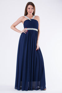 EVA & LOLA DRESS NAVY BLUE 58002-3