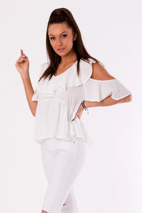 BLOUSE -WHITE 48027-2