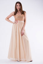 Load image into Gallery viewer, EVA &amp; LOLA DRESS GOLD 58004-3
