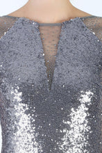Load image into Gallery viewer, SOKY SOKA DRESS SILVER 53005-3
