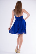 Load image into Gallery viewer, EVA &amp; LOLA DRESS ROYAL BLUE 58005-2
