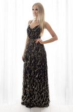 Load image into Gallery viewer, SENAT SEQUINS  DRESS BLACK 64010-3
