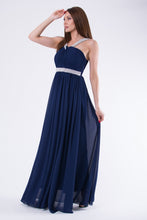 Load image into Gallery viewer, EVA &amp; LOLA DRESS NAVY BLUE 58002-3
