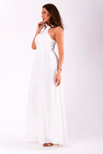 Load image into Gallery viewer, EVA&amp;LOLA  DRESS WHITE 51009-3
