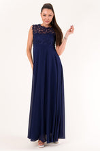 Load image into Gallery viewer, EVA &amp; LOLA DRESS NAVY BLUE 60005-3
