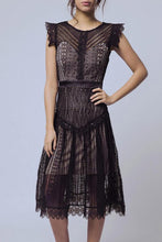 Load image into Gallery viewer, SOKY SOKA  DRESS BLACK 57003-1
