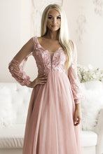 Load image into Gallery viewer, SENAT MESH DRESS DELICATE PINK 66004-1
