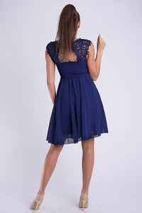 EVA & LOLA DRESS COBALT 26012-7