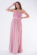 Load image into Gallery viewer, EVA &amp; LOLA DRESS OLD PINK 58004-1
