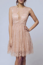 Load image into Gallery viewer, SOKY SOKA  DRESS NUDE 56006-2
