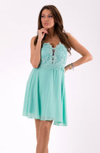 Load image into Gallery viewer, EVA&amp;LOLA  DRESS GREEN 46040-1
