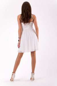 EVA&LOLA  DRESS WHITE 46040-3