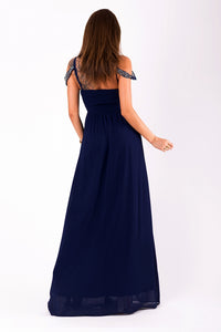 EVA&LOLA  DRESS NAVY BLUE 51001-4