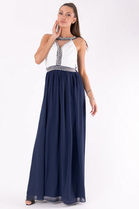 EVA & LOLA DRESS NAVY 48031-2