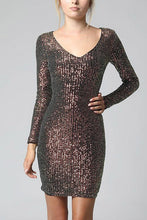 Load image into Gallery viewer, SOKY SOKA  DRESS GOLD 62012-2
