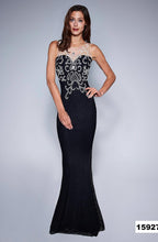 Load image into Gallery viewer, SOKY SOKA  DRESS BLACK 53002-1
