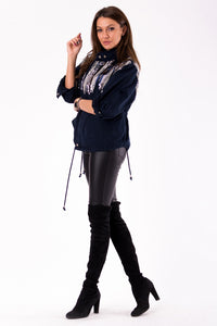 JACKET - NAVY BLUE 46005-1